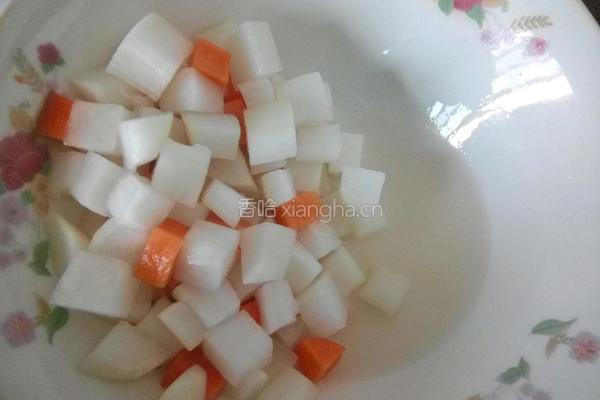 白萝卜泡菜的做法图解4