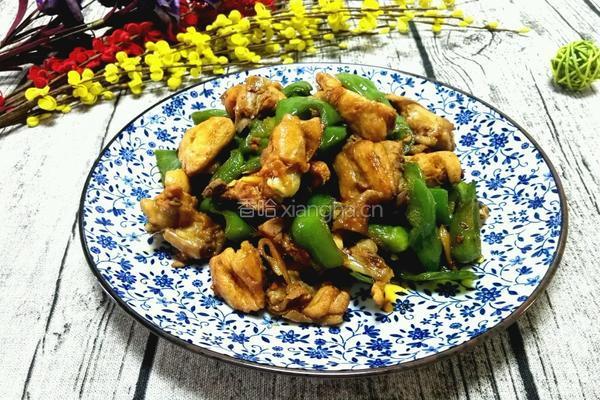 青椒童子鸡的做法图解10