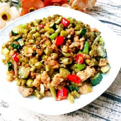 烂肉酸豇豆的做法[图]