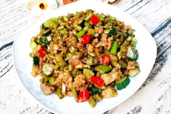 烂肉酸豇豆的做法图解9