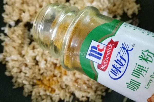 豆瓣酱炒饭的做法图解4