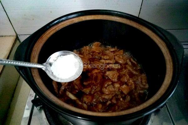 砂锅焖肉的做法图解10