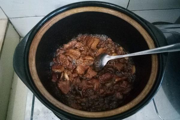 砂锅焖肉的做法图解11
