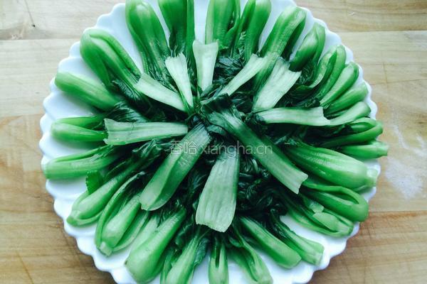 水煮青菜的做法图解3