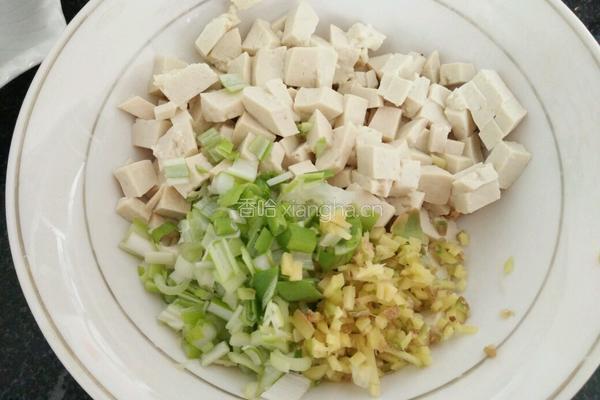 豆腐馅饼的做法图解3