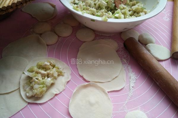 豆腐白菜水饺的做法图解6