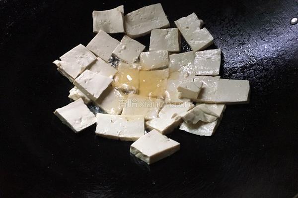 毛豆烧豆腐的做法图解6