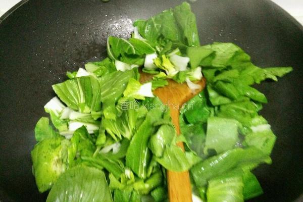 油冒青菜豆腐的做法图解7