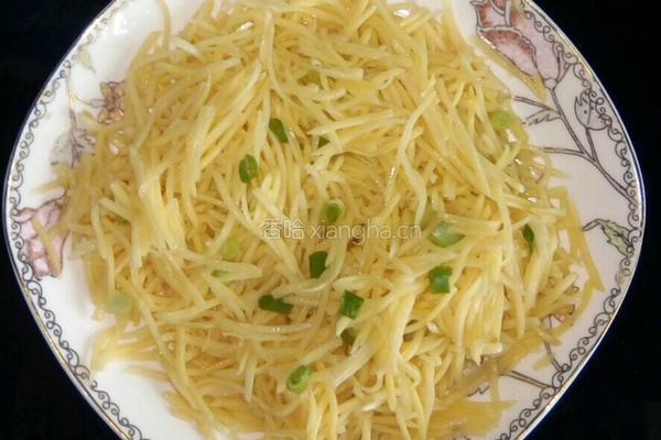 黄金土豆丝摊饼的做法图解3