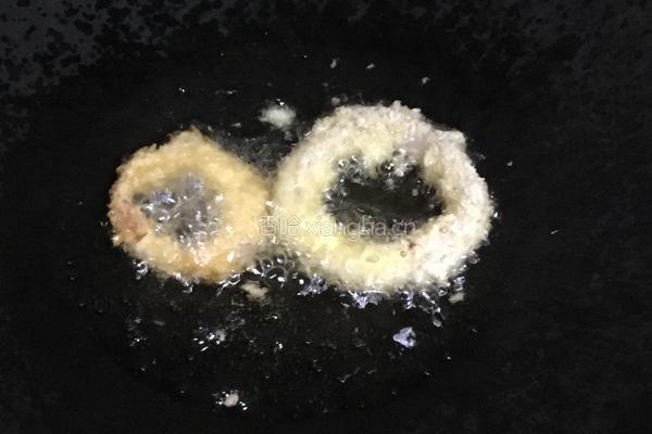 香酥鱿鱼圈的做法图解5