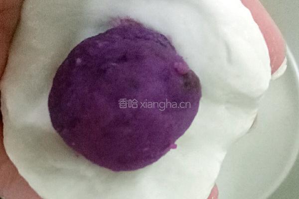 紫薯糯米糍的做法图解6