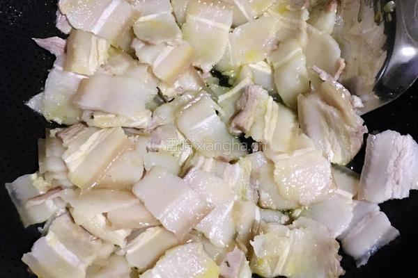 盐菜回锅肉的做法图解8