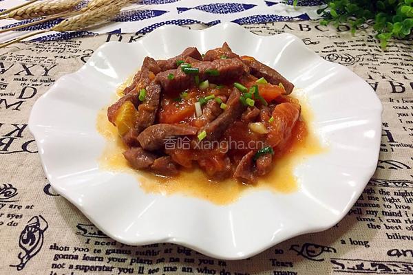 蕃茄炒牛肉的做法图解9