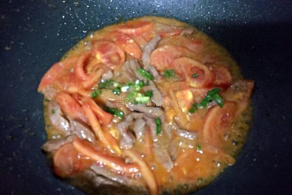 蕃茄炒牛肉的做法图解8