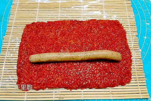 彩色饭团的做法图解7