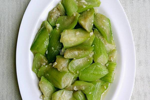 素炒丝瓜的做法图解6