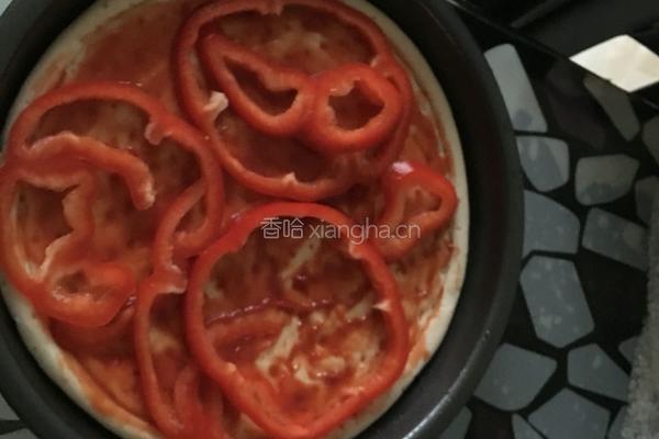 鲜虾披萨的做法图解4