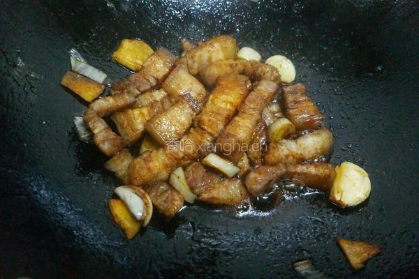 萝卜烧五花肉的做法图解7