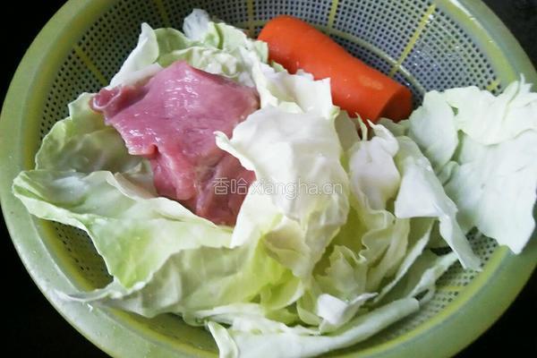 家常炒挂面的做法图解4