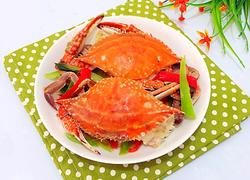 青红椒炒蟹