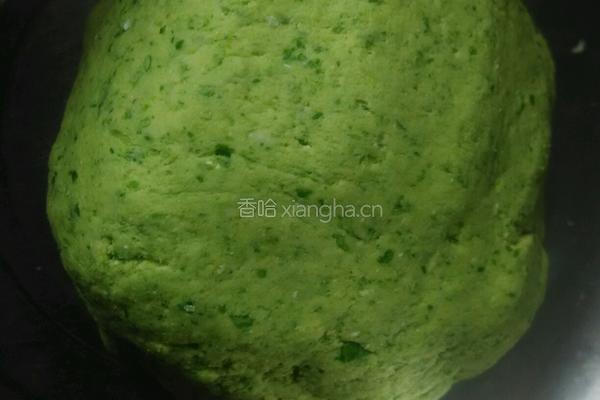 玉米菜团子的做法图解5