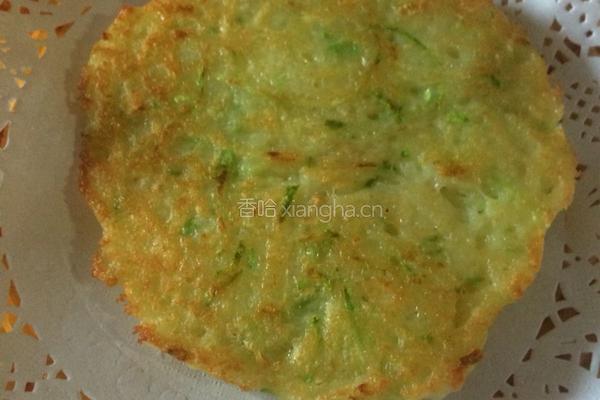 ~西葫芦土豆丝鸡蛋饼~的做法图解13