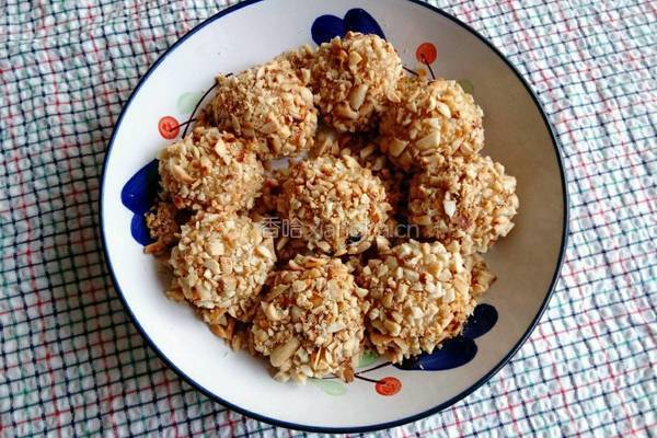 花生绿豆沙汤圆的做法图解17