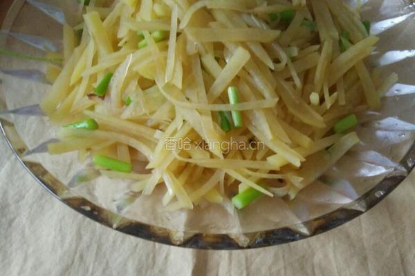 醋溜土豆丝的做法图解7