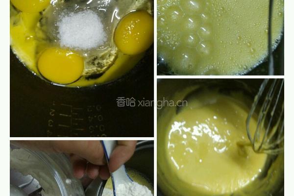 电饭锅做卷蛋糕的做法图解4