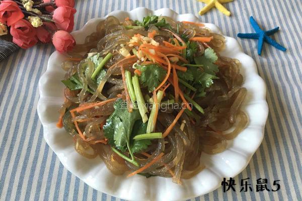 凉拌粉条的做法图解6