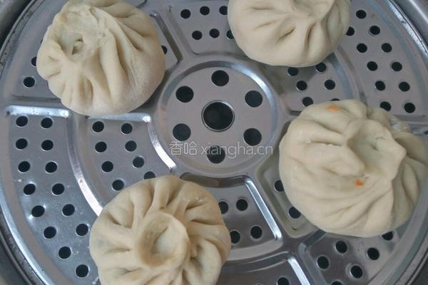 芹菜素包子的做法图解13