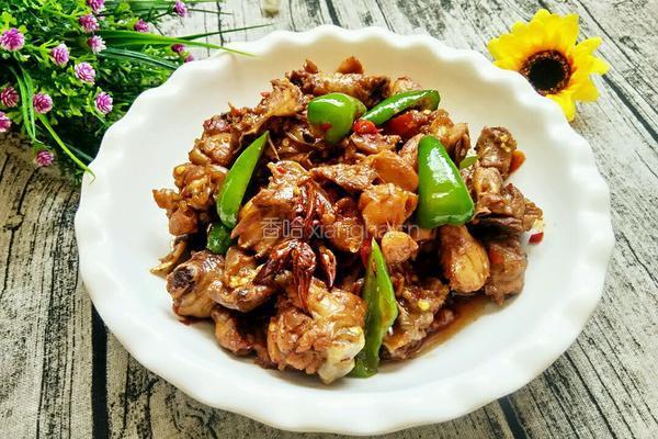 青椒辣子鸡的做法图解9