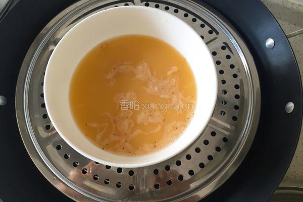 蒸鹅蛋的做法图解5