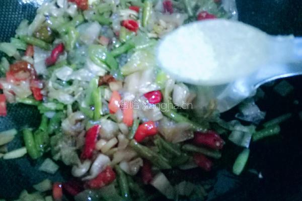 泡菜炒粉条的做法图解8