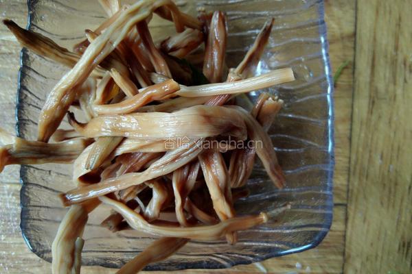 炒黄花的做法图解4