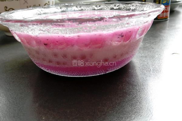 火龙果西米冻的做法图解18