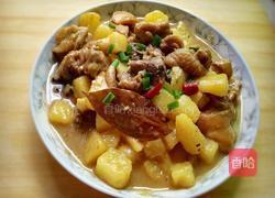 土豆焖鸡的做法图解5
