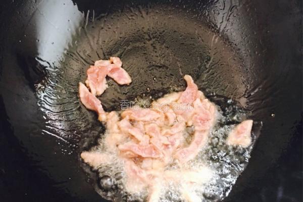 扁豆炒雪菜的做法图解5
