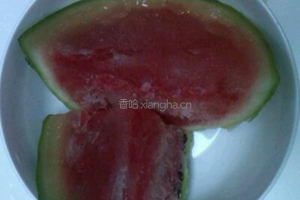 西瓜冰激凌的做法图解7