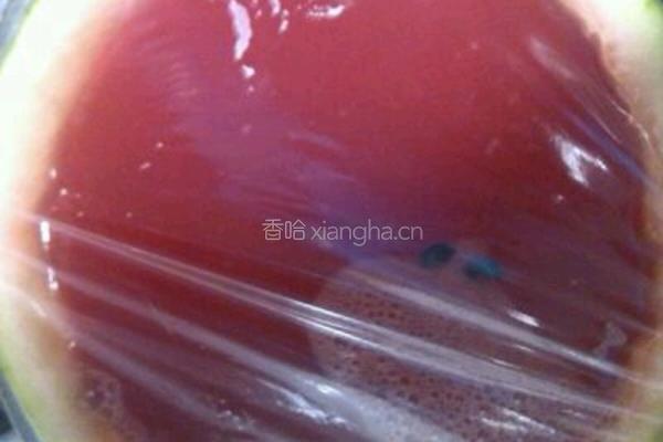 西瓜冰激凌的做法图解5