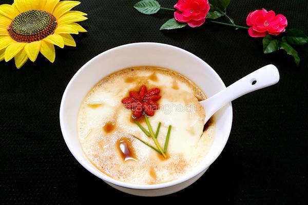 蒸鹅蛋的做法图解6
