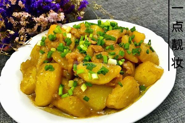 土豆块烧肉的做法图解8