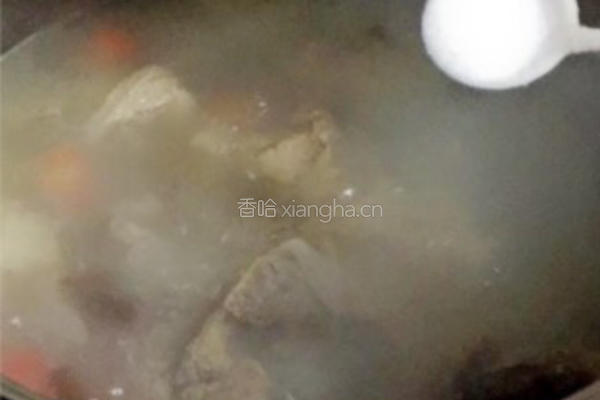 萝卜排骨天麻汤的做法图解8