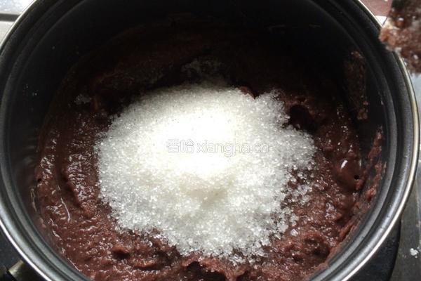 月饼用红豆沙馅的做法图解2