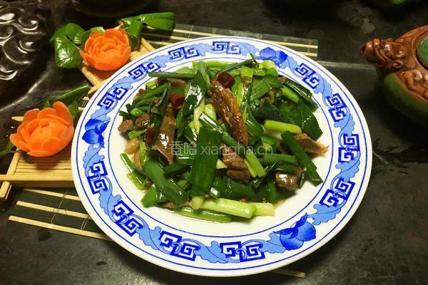 大蒜炒牛肉的做法图解8