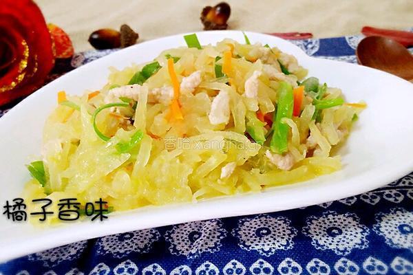 冬瓜炒肉丝的做法图解8