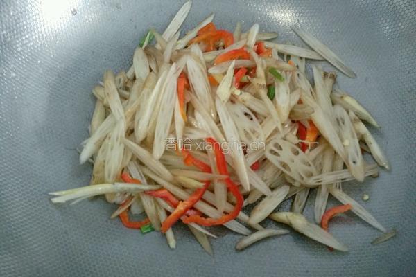 酸辣藕带的做法图解8