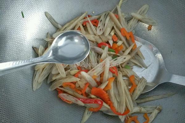 酸辣藕带的做法图解10