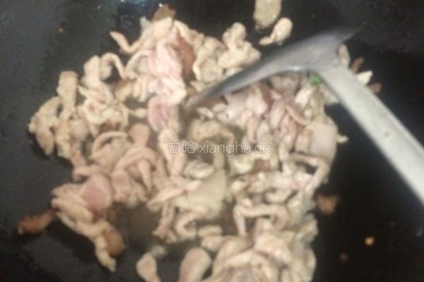 辣椒炒肉丝的做法图解4