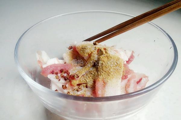 香炸五花肉的做法图解2